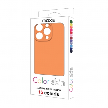 Coque premium Color Skin pour iphone 15 pro max - Nectarine