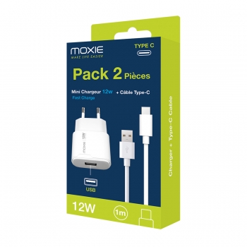 Pack Chargeur secteur 12W... 