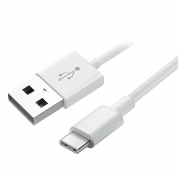 Pack Chargeur secteur 12W Mini et câble de charge USB-A vers USB-C