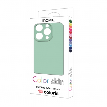 Coque premium Color Skin pour iphone 14  pro - Menthe