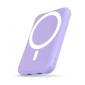 Batterie de secours MagSafe 5000mah charge rapide - Violet