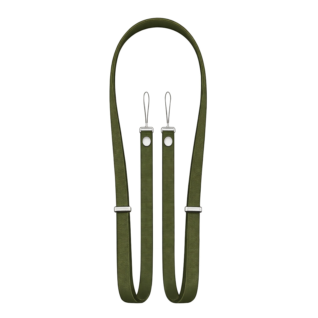 Bandouliere tissé  208 cm pour Smartphone - vert foncé