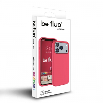 Coque Silicone Moxie BeFluo iPhone 15 Pro Max - Fruit du dragon