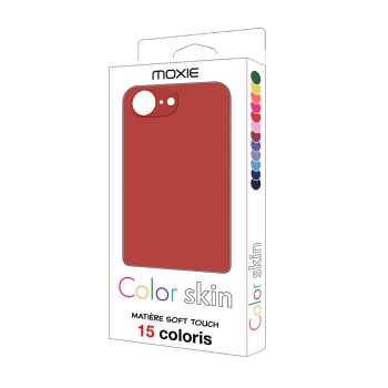Coque premium Color Skin pour  iPhone 17e - bordeau