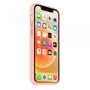 Coque Silicone Moxie BeFluo Fine et Légère pour iPhone 17e, Intérieur Microfibre - rose clair