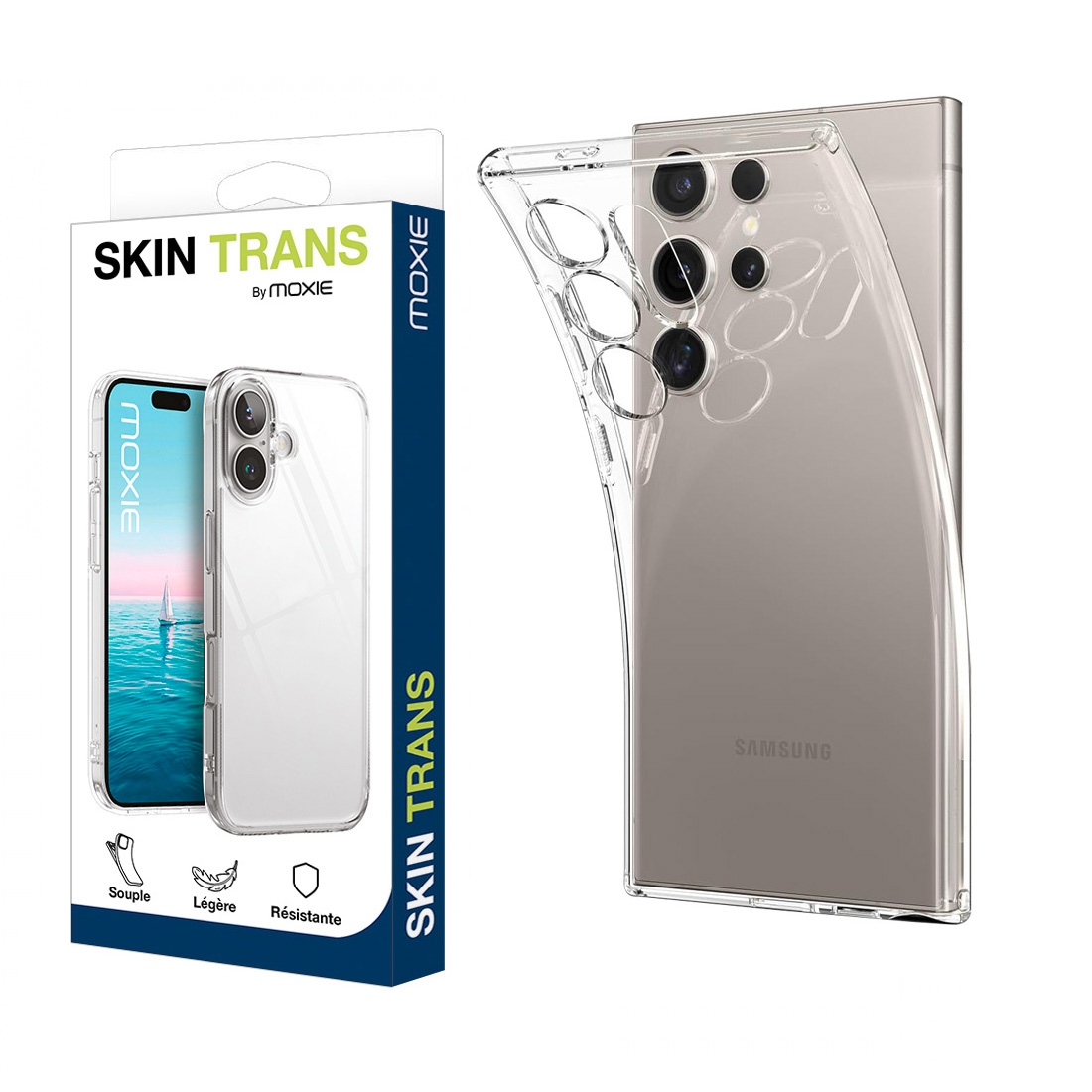 Coque Samsung Galaxy Galaxy S26 Ultra en TPU souple - Transparent