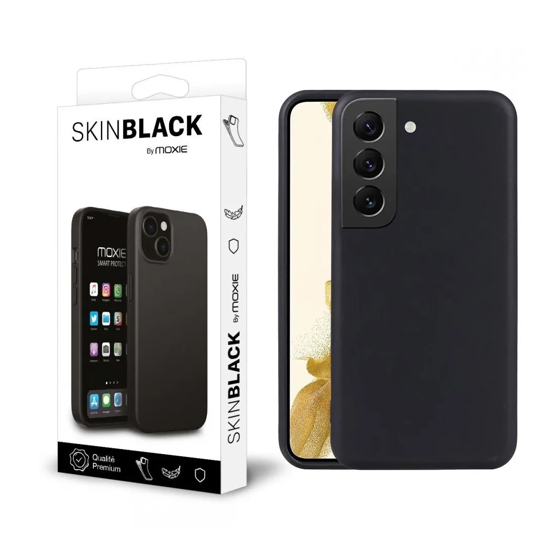 Coque de protection ultra fine noire pour Galaxy S26+