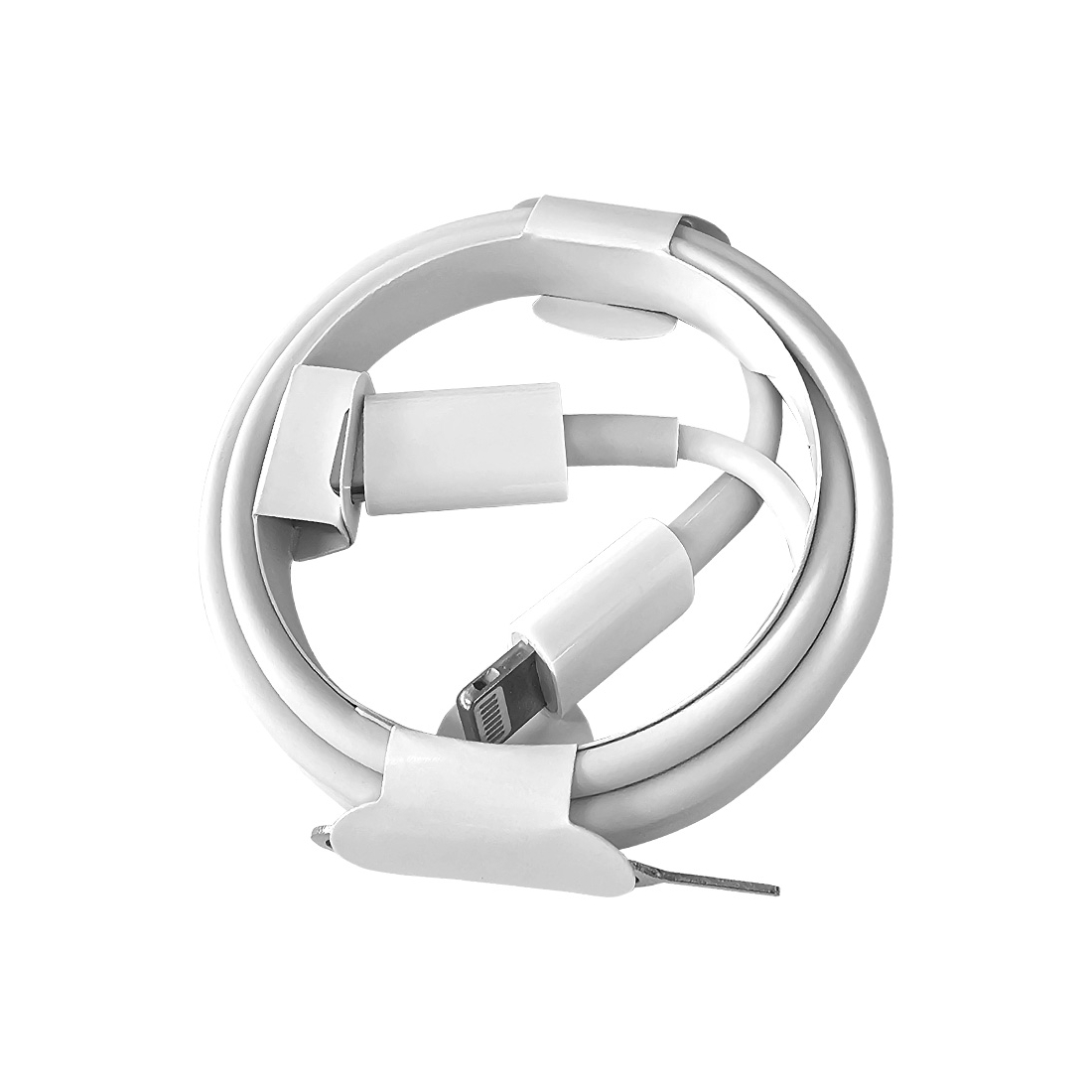 Cable Data Type-C    Lightning Blanc 1M pour iPhone + Pin Sim