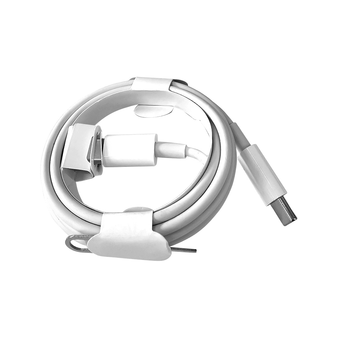 cable data type-C  type-C  Blanc 1M +Pinsim