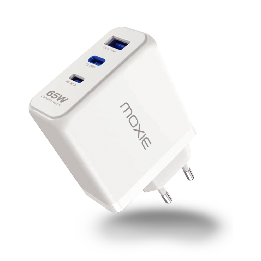 JMMO Chargeur USB C 65W Chargeur mural de voyage à double port avec 1 port  Type-C et 1 port USB-A charge ultra-rapide, Mode en ligne